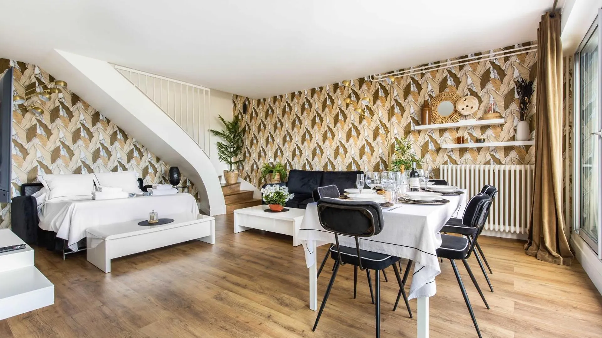 Apartmán Charming Duplex - 1Br-4P - Eiffel Tower View Paříž